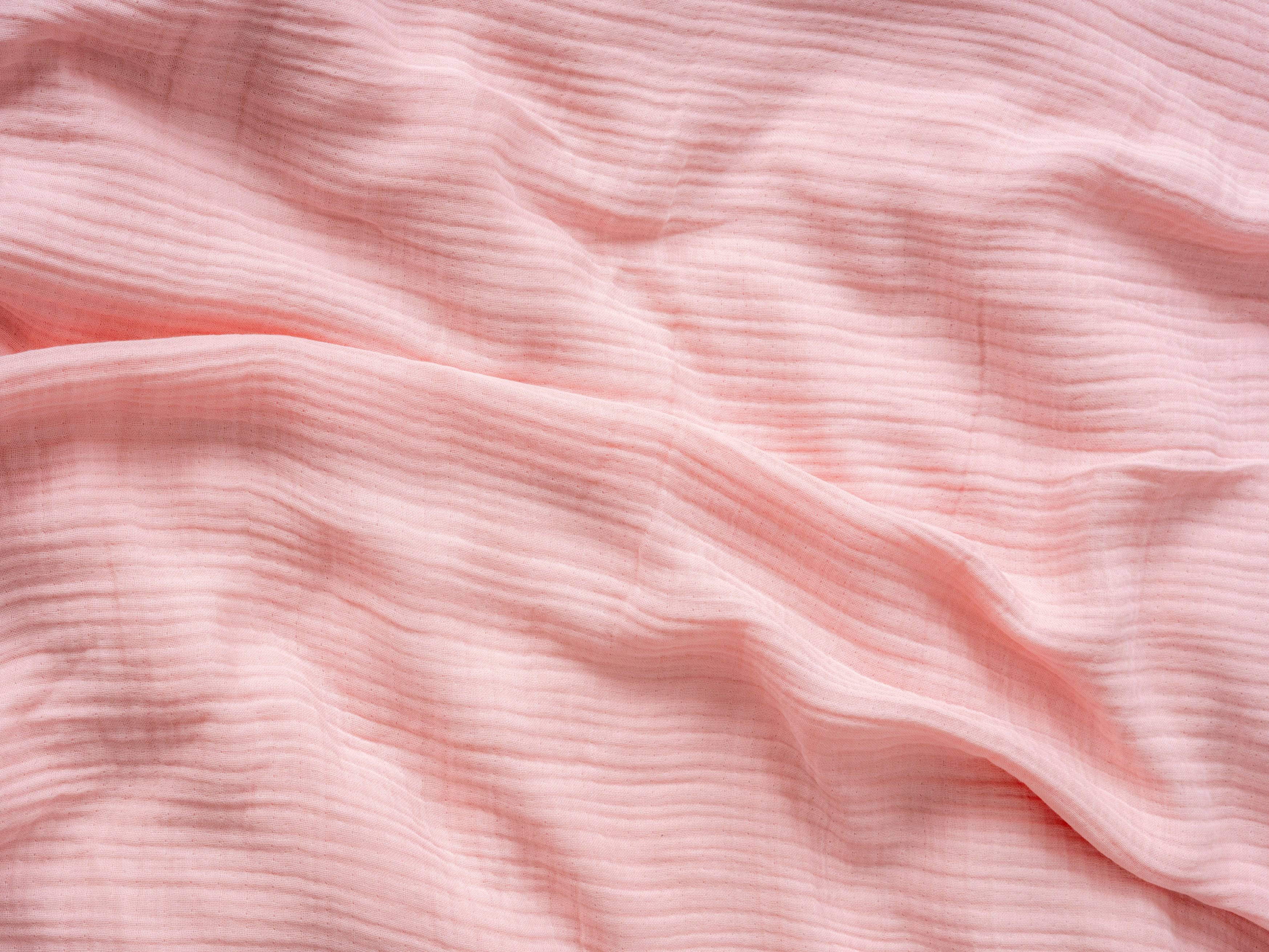 Bettwäsche Musselin rosa 4-lagig - MAIAS art home